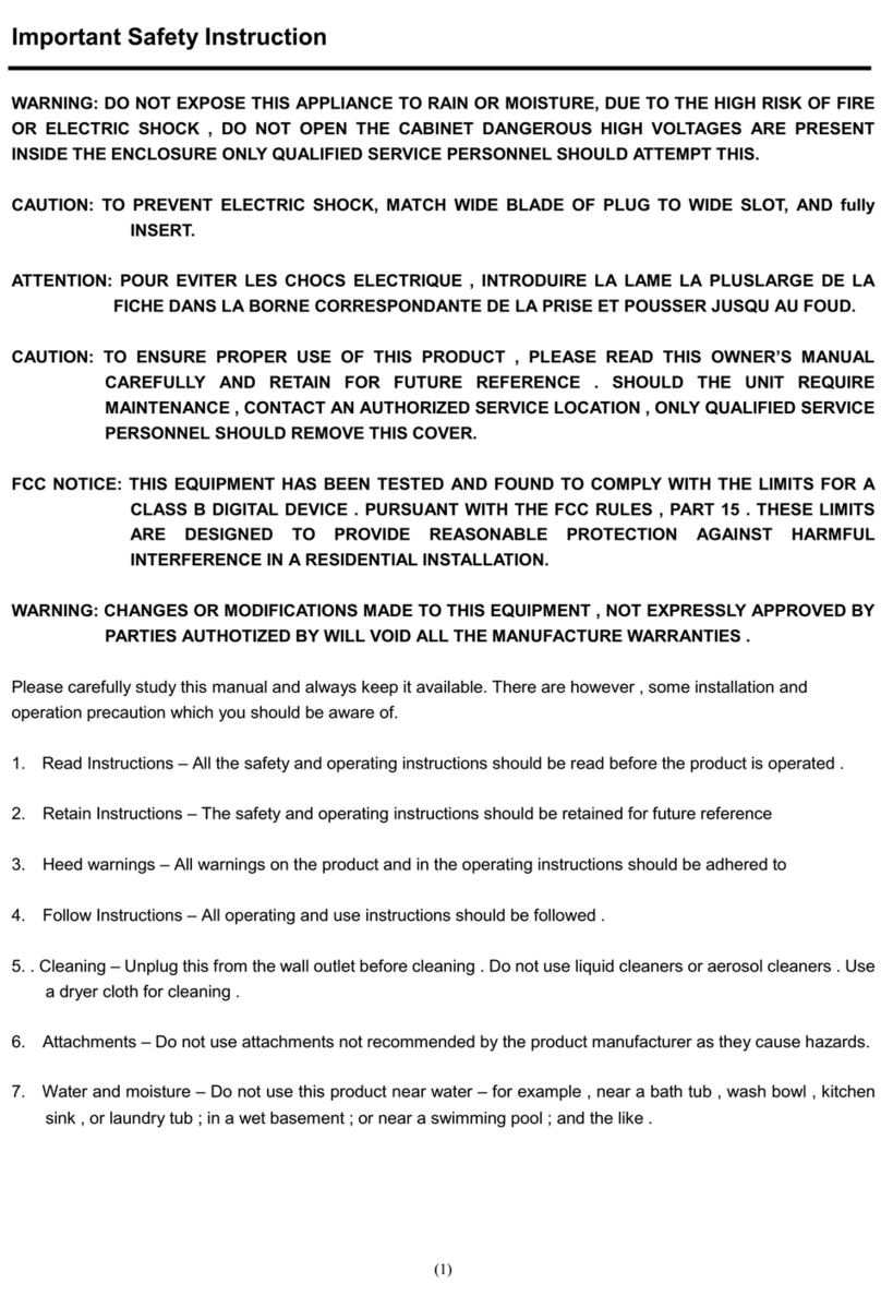 Coby TF-TV1503 User manual Coby TF-TV1503 User manual