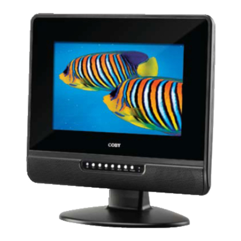 Coby TFTV1212 - 12" Class Widescreen LCD Digital... User manual