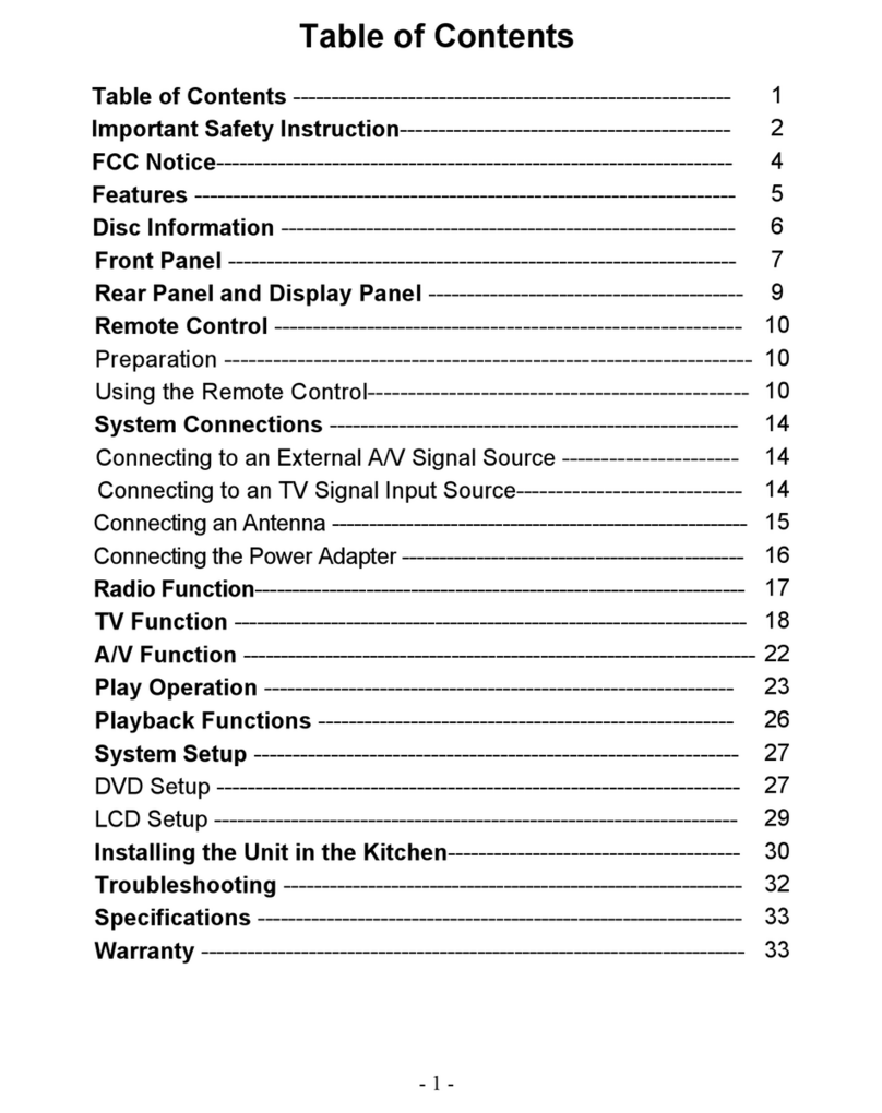Coby KTFDVD1070 user guide