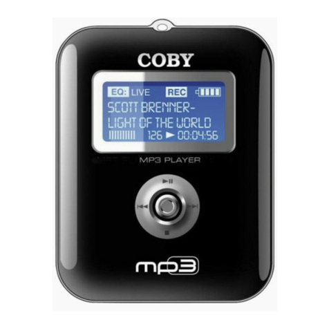 Coby MP-C741 Operating instructions