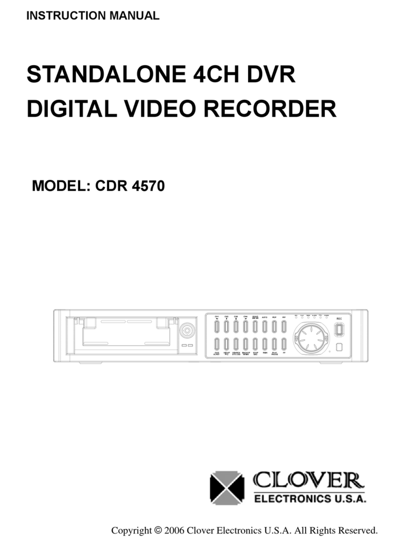 Clover CDR-4570 User manual