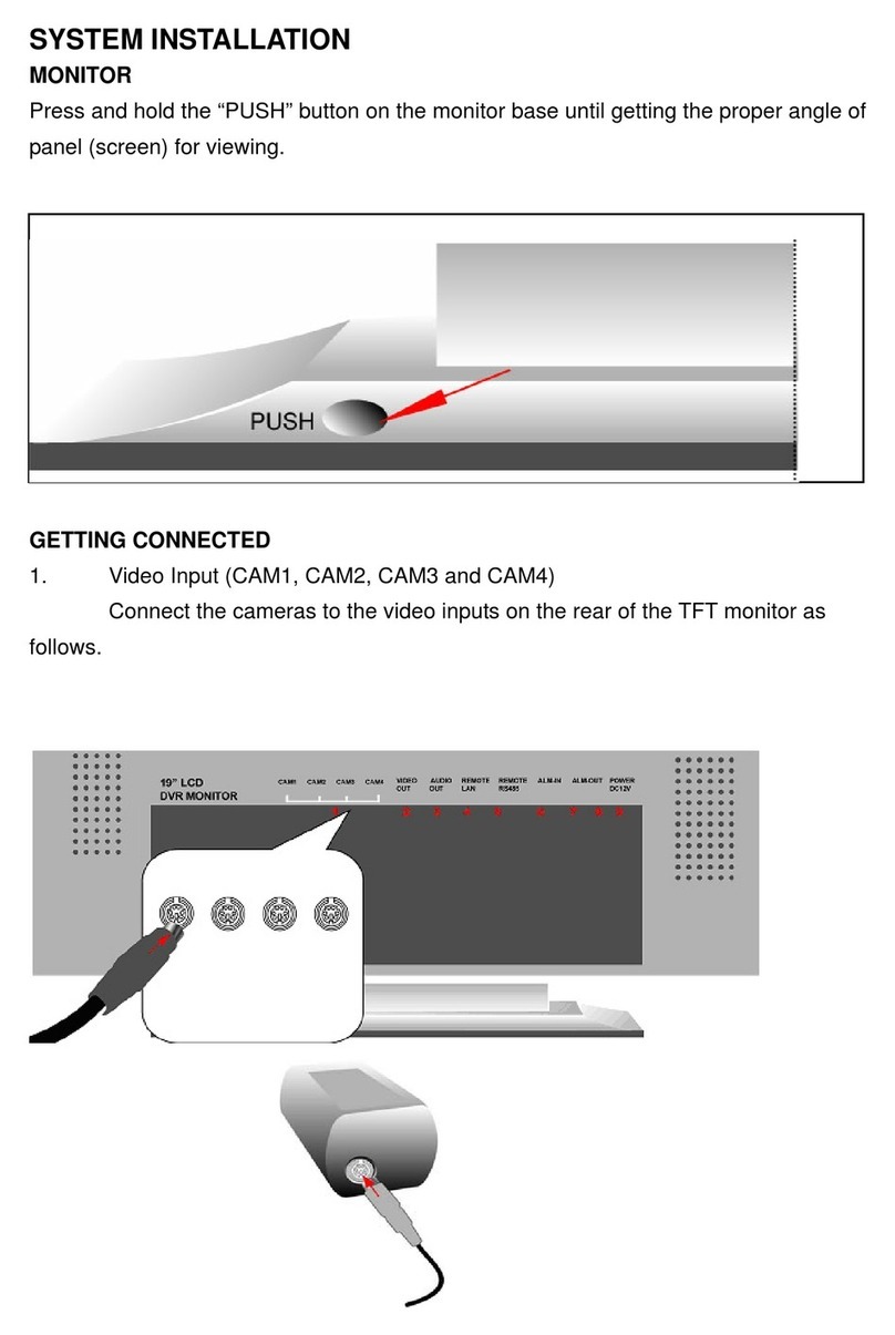 Clover TFT1904DVR User manual