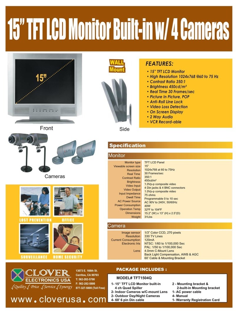Clover TFT1504Q Specifications