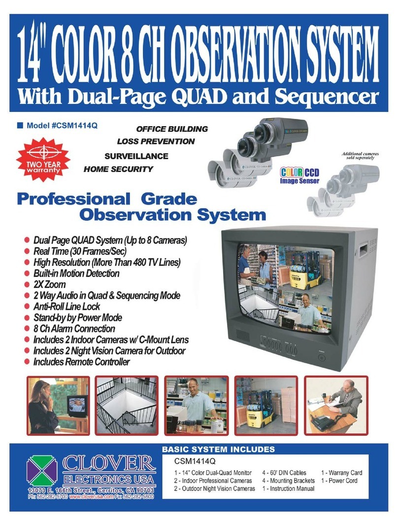 Clover CSM-1414Q User manual Clover CSM-1414Q User manual