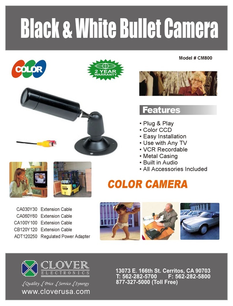 Clover CM800 User manual