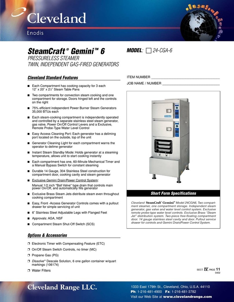 Cleveland 24-CGA-6 Specifications