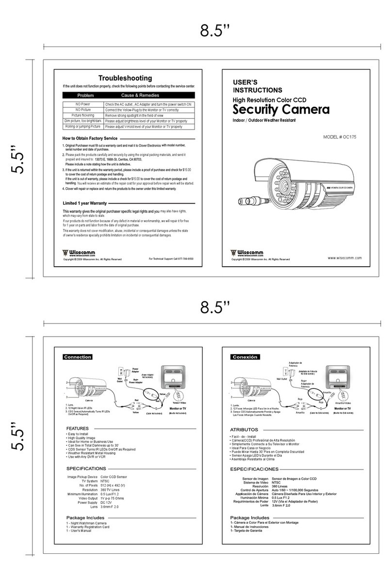 Wisecomm OC175 Specifications