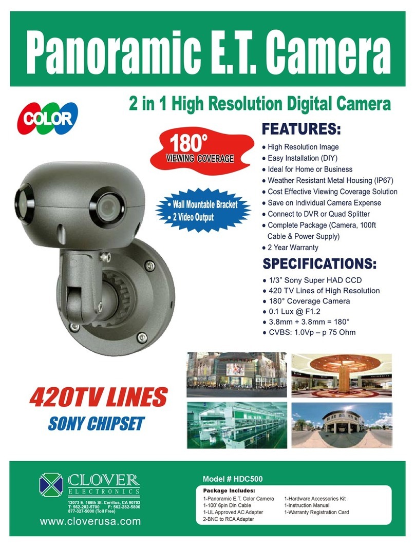 Clover HDC500 Specifications