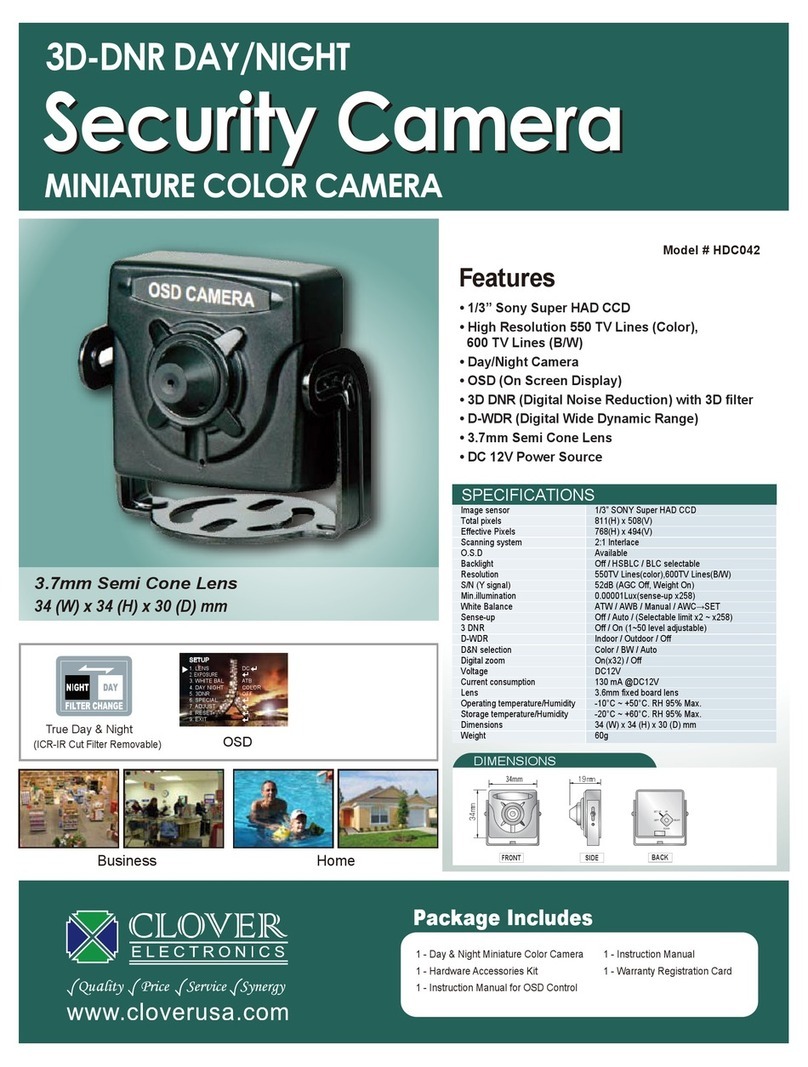 Clover HDC042 Specifications