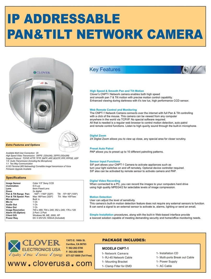 Clover CNPT-1 User manual
