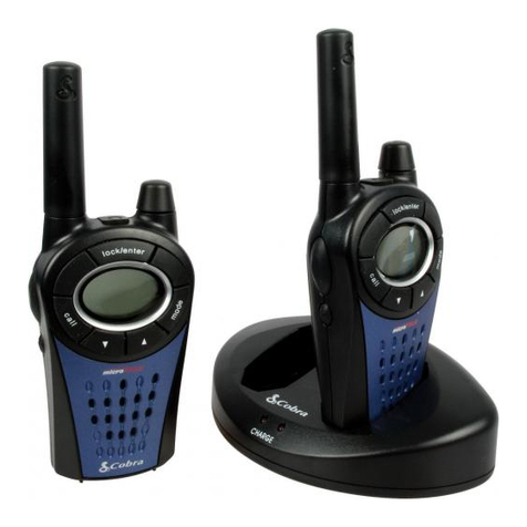 Cobra microTALK MT 975 User manual