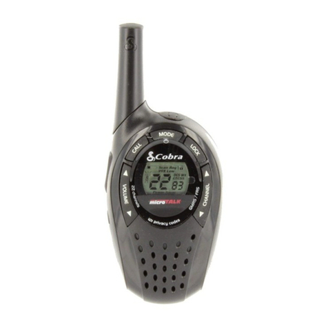 Cobra microTALK CXT225 owner's manual