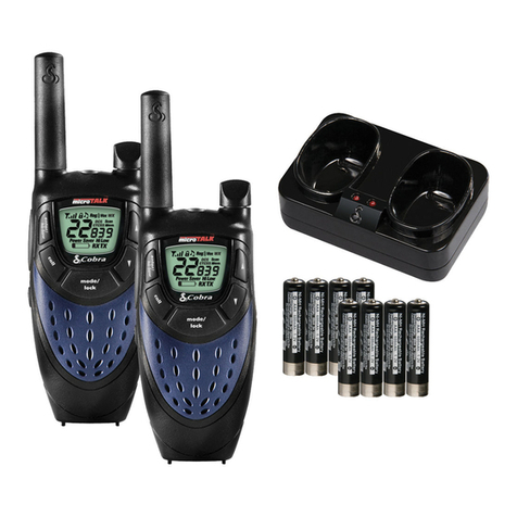 Cobra microTALK CXT425 User manual