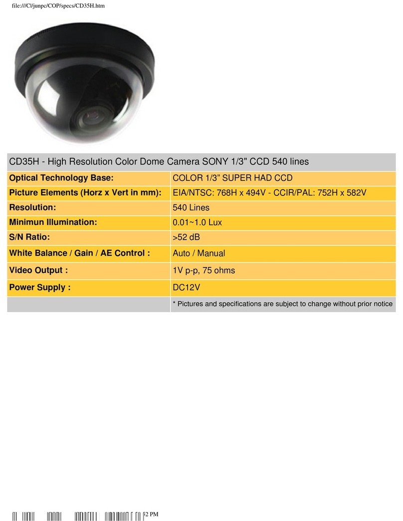 Sony CD35H Specifications