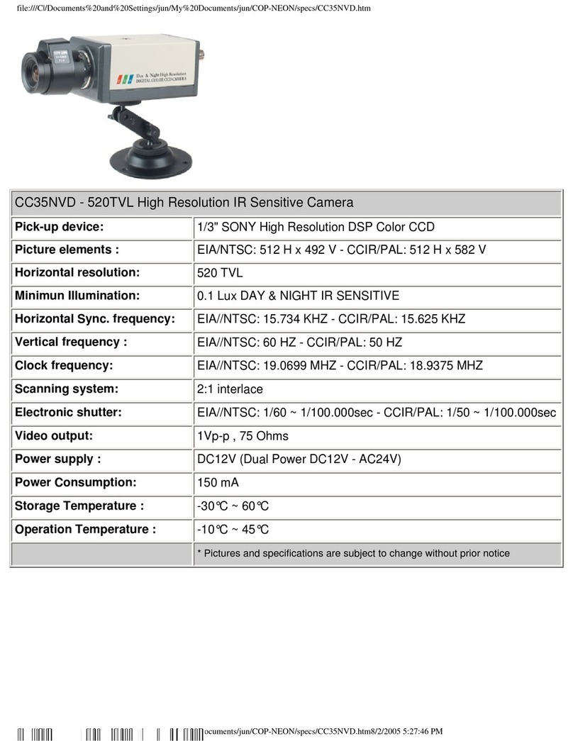 COP-USA CC35NVD User manual