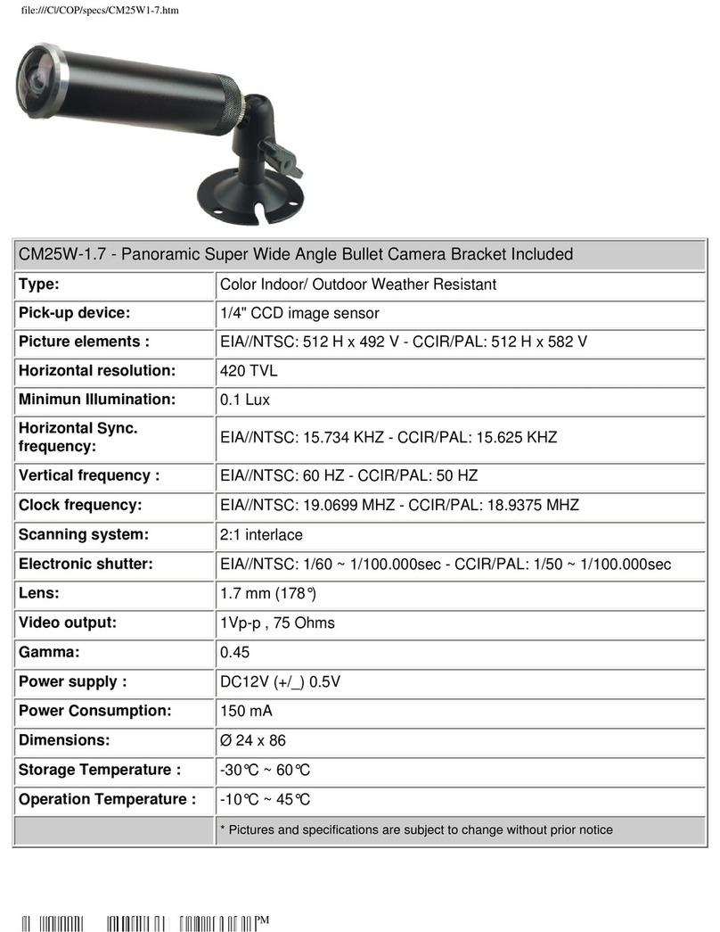 COP-USA CM25W-1.7 User manual