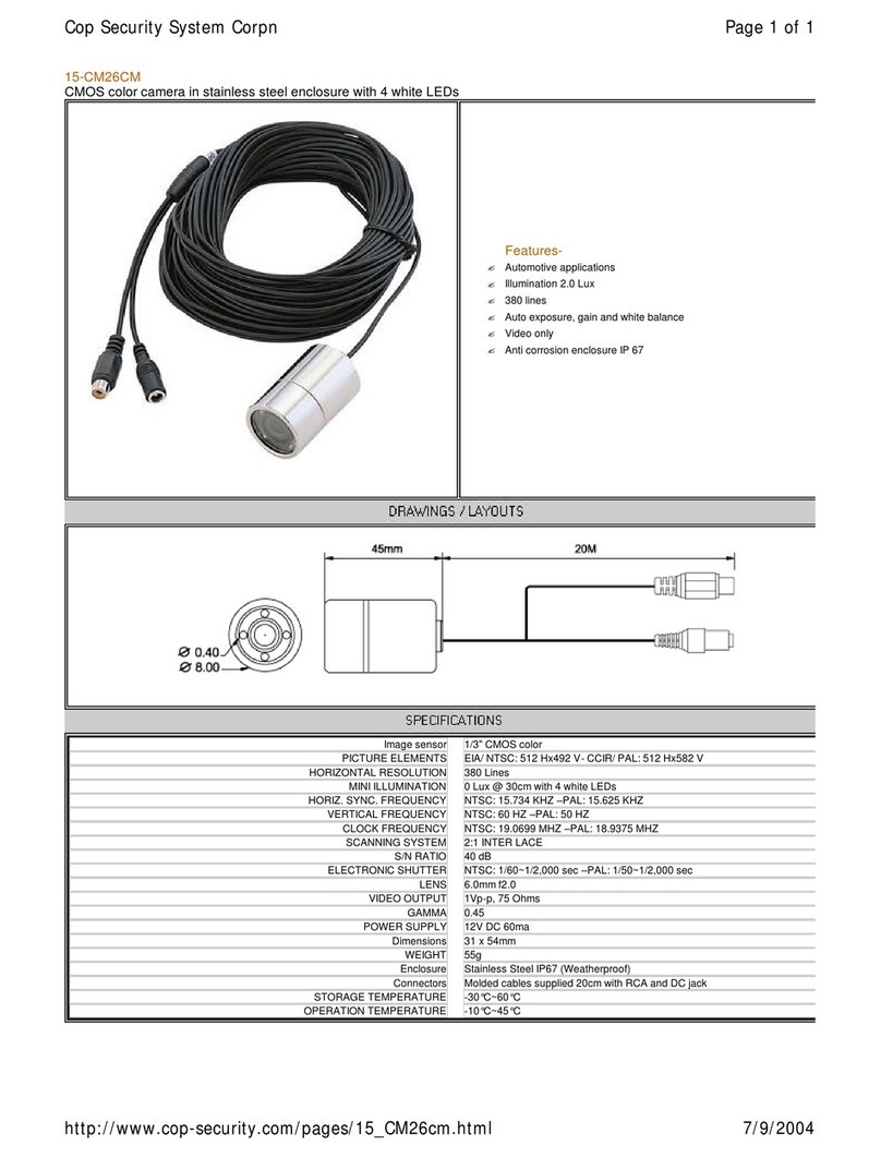 COP-USA CM26CM Specifications