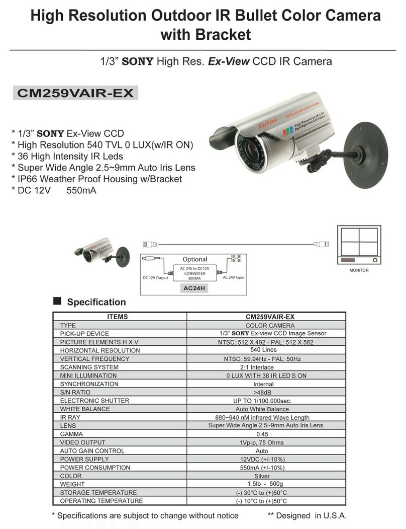 COP-USA CM259VAIR-EX User manual