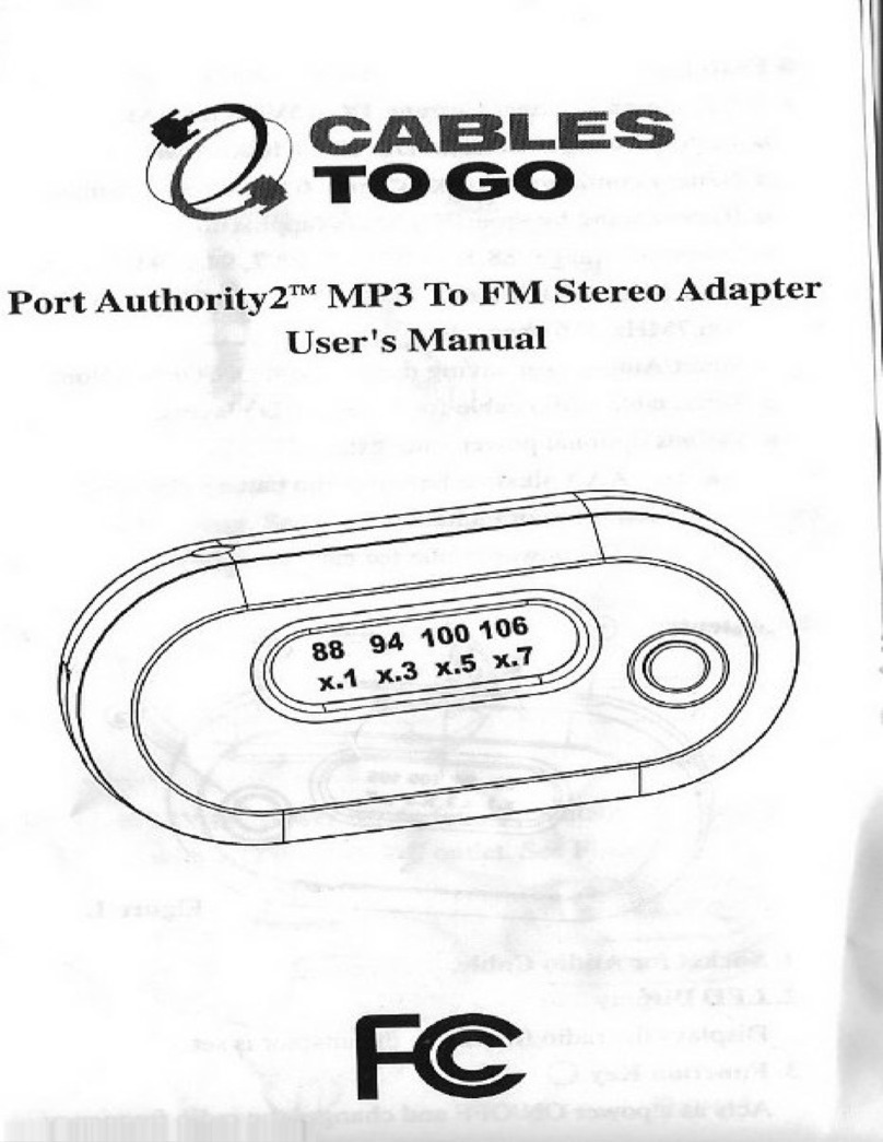 Cables to Go 26480 user manual