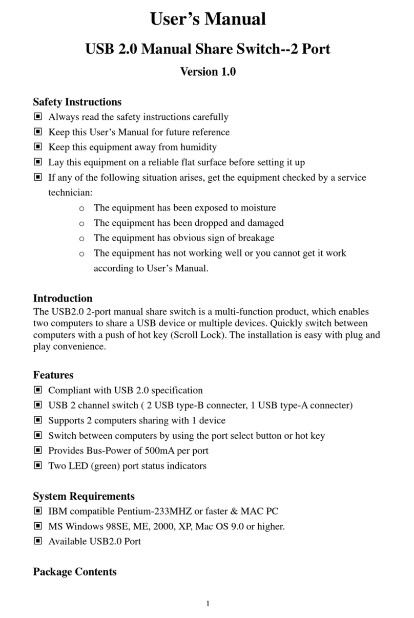 Cables to Go 30505 user manual