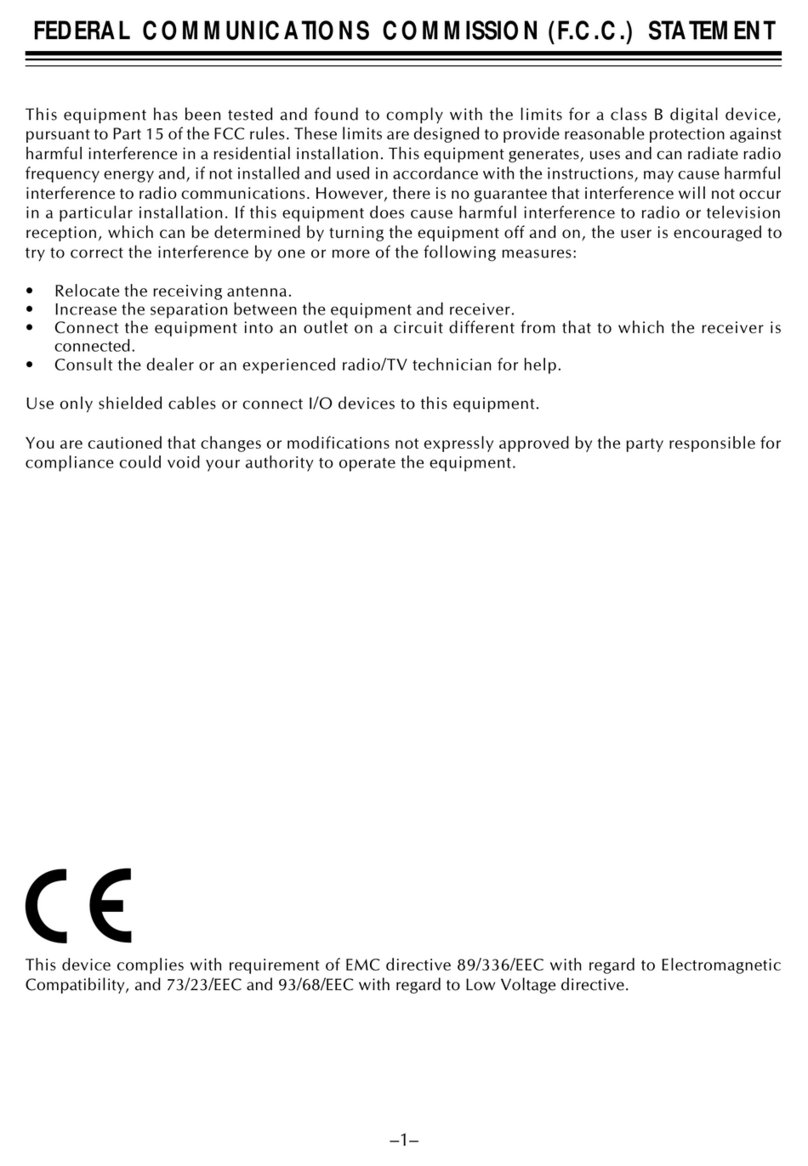 CTX X70 User manual
