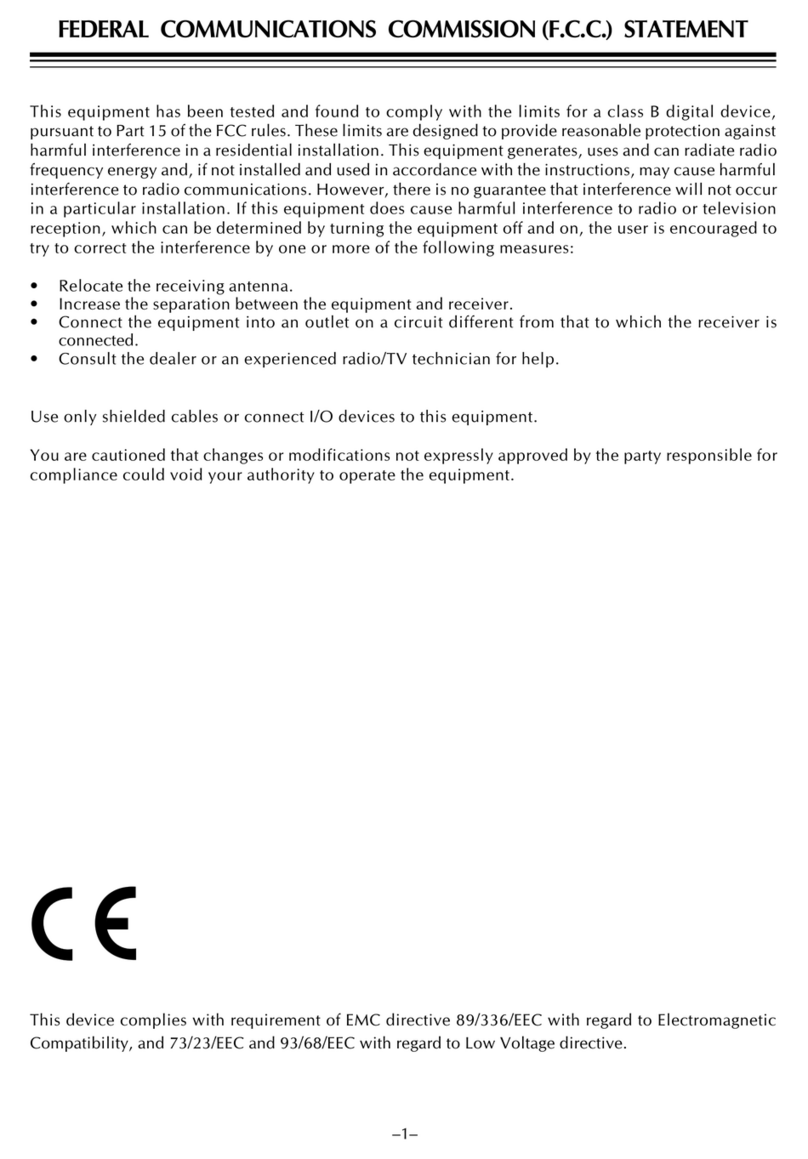 CTX X50 User manual