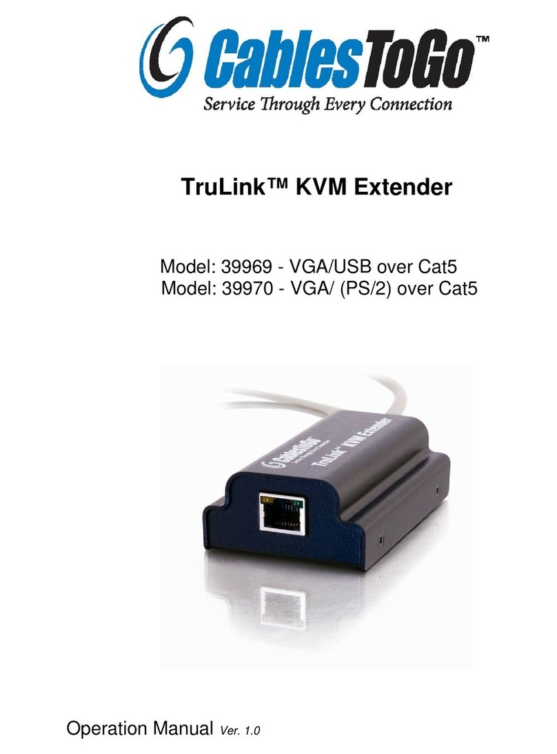 Cables to Go TruLink 39969 Operation manual