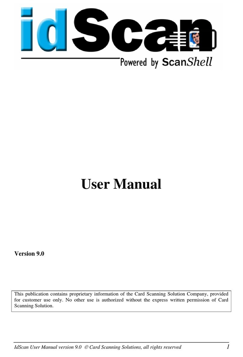CSSN ScanShell 1000 User manual