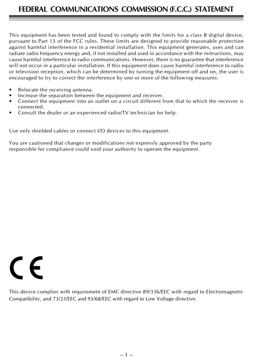 CTX MS700U User manual