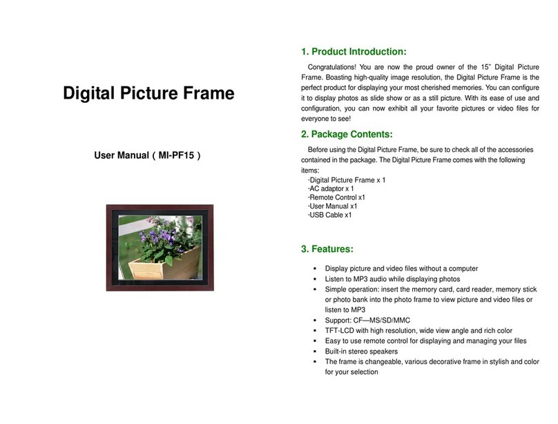 CTA MI-PF15 user manual