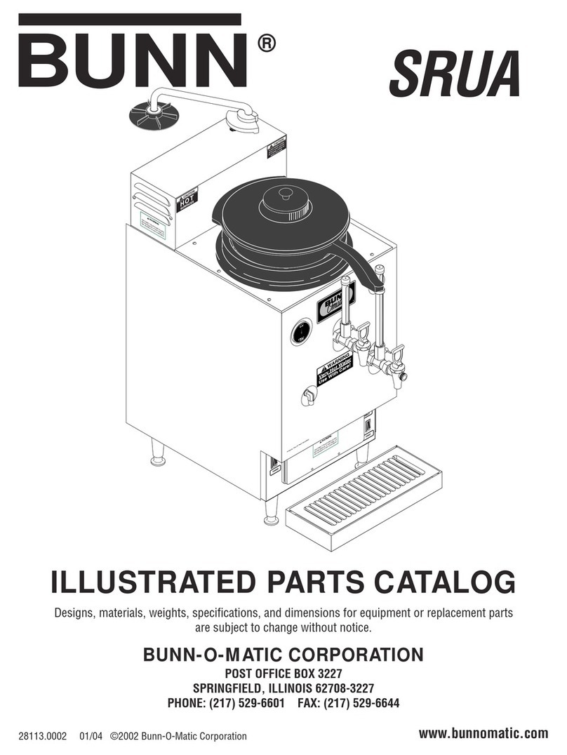 Bunn SRUA Instruction Manual