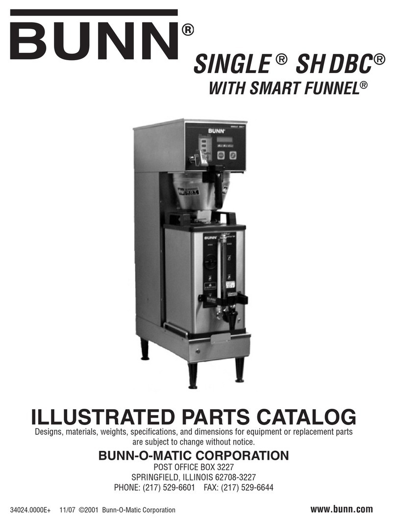Bunn Single SH BrewWISE DBC Instruction Manual