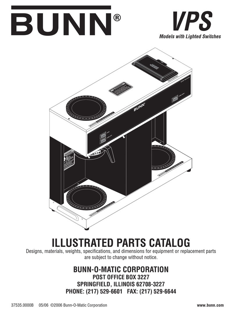 Bunn VPS Series Instruction Manual