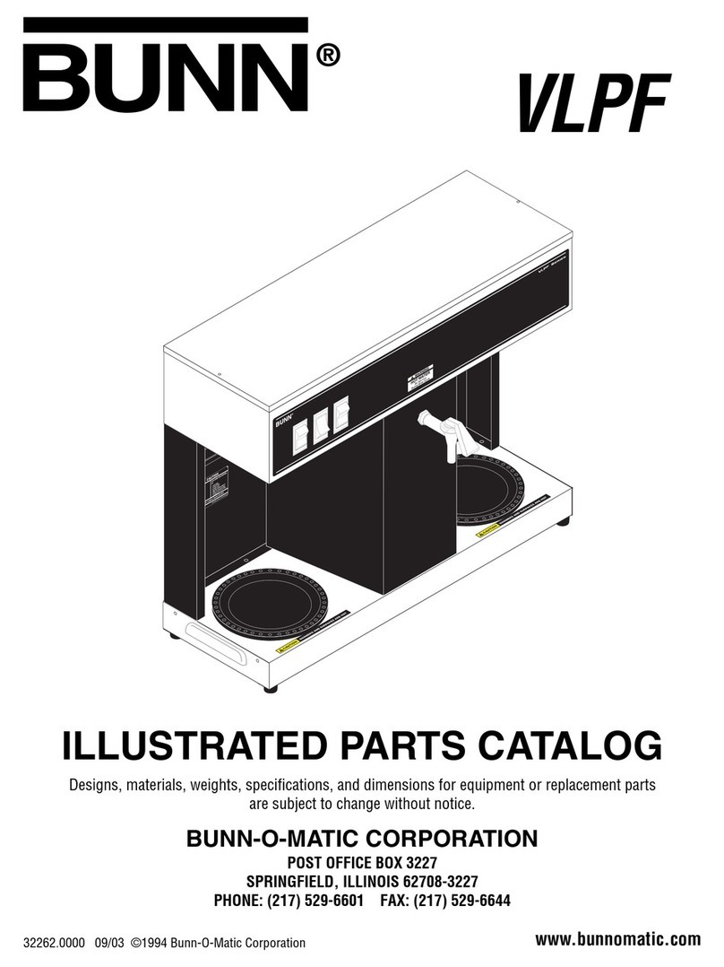 Bunn VLPF Instruction Manual