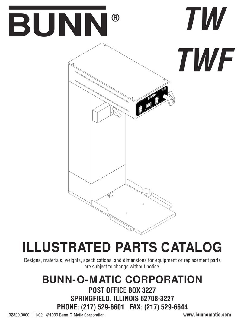 Bunn TW Instruction Manual
