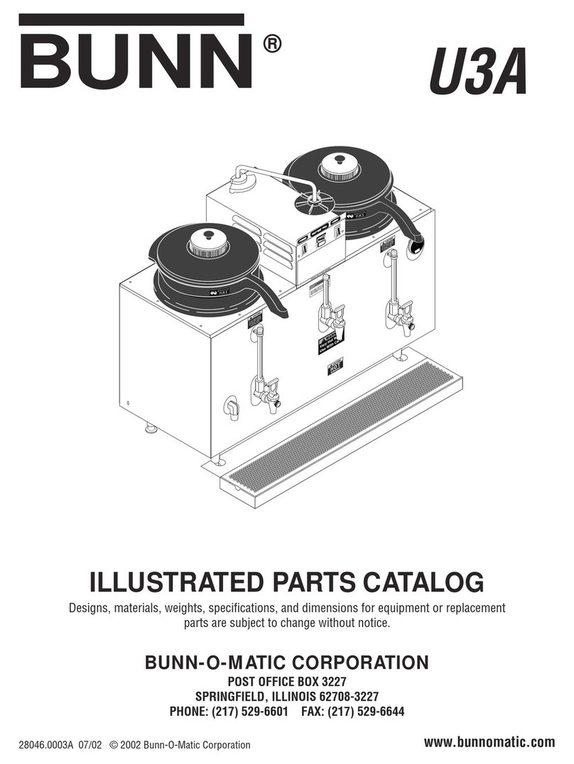 Bunn U3A Instruction Manual