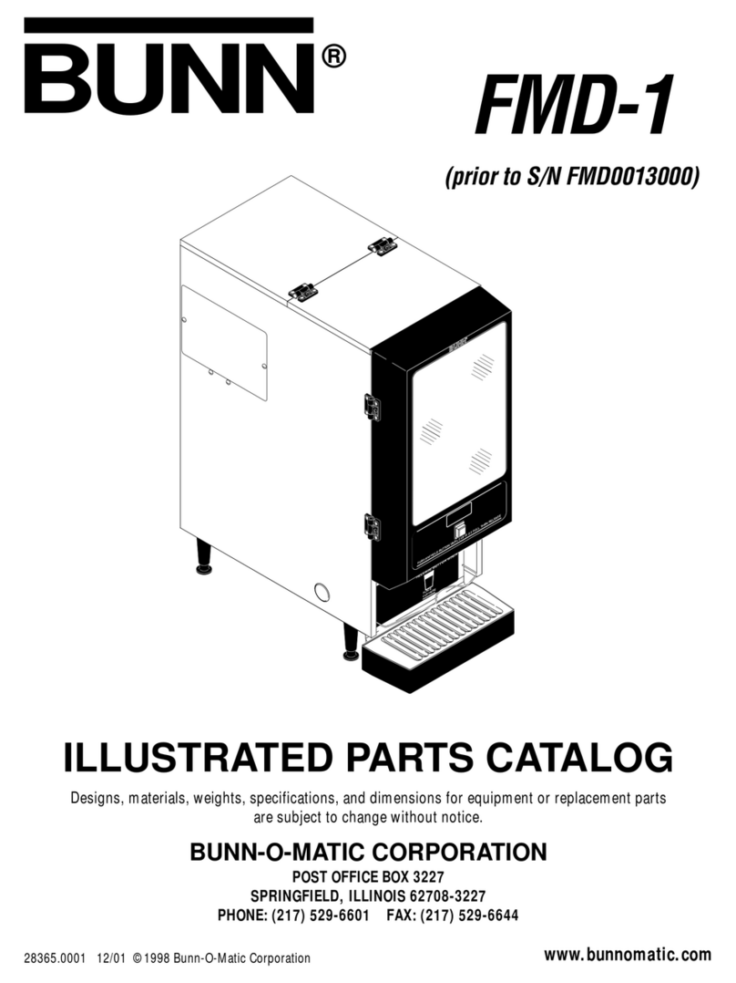Bunn FMD-1 Instruction Manual