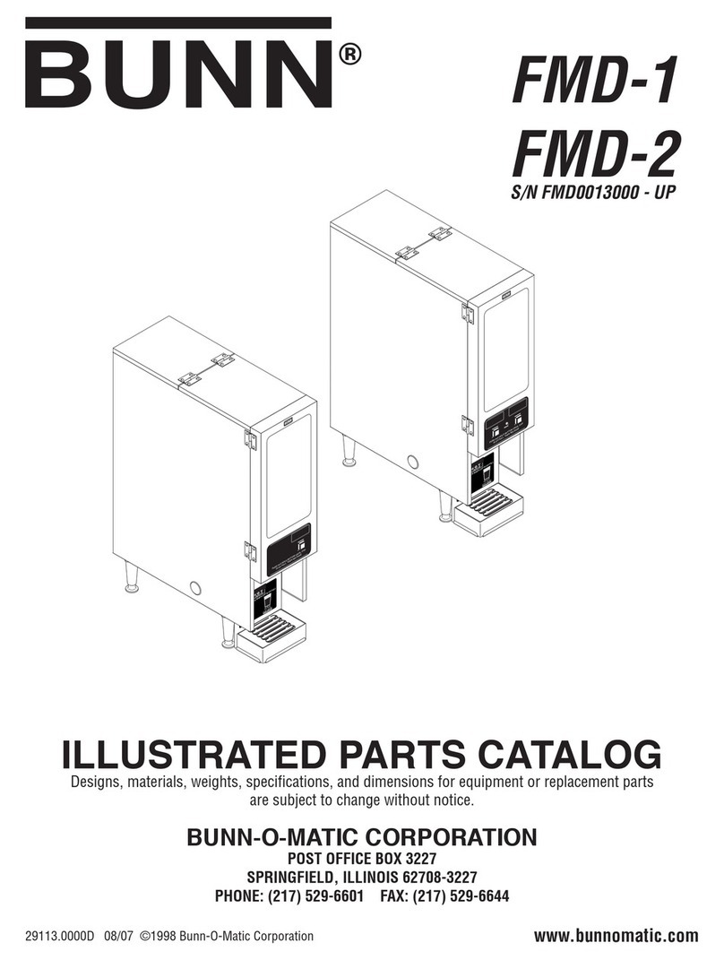 Bunn FMD-1 Instruction Manual