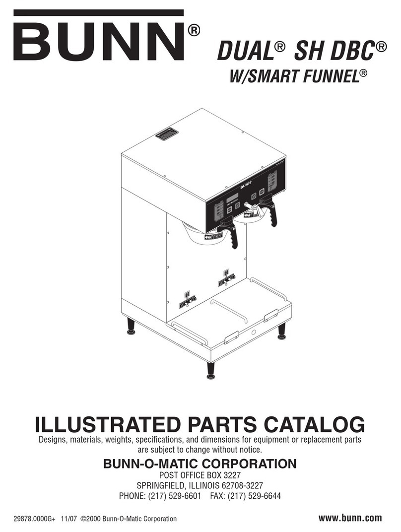 Bunn Single SH BrewWISE DBC Instruction Manual