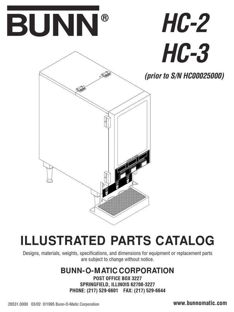 Bunn HC-2 Instruction Manual