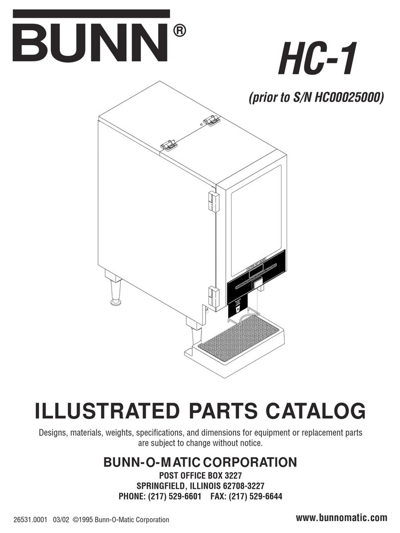 Bunn HC-1 Instruction Manual