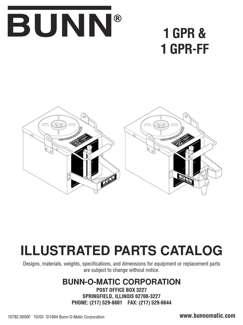 Bunn GPR Instruction Manual