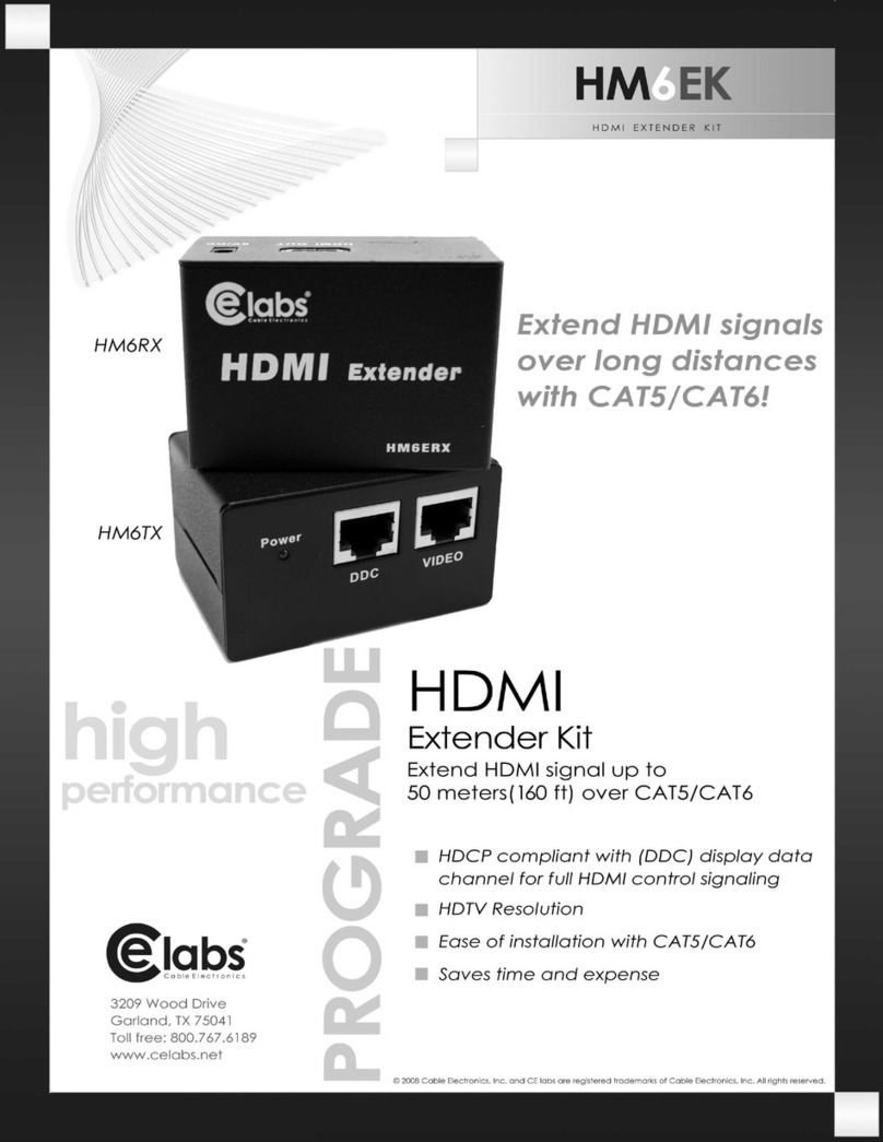 Celabs HM6EK User manual