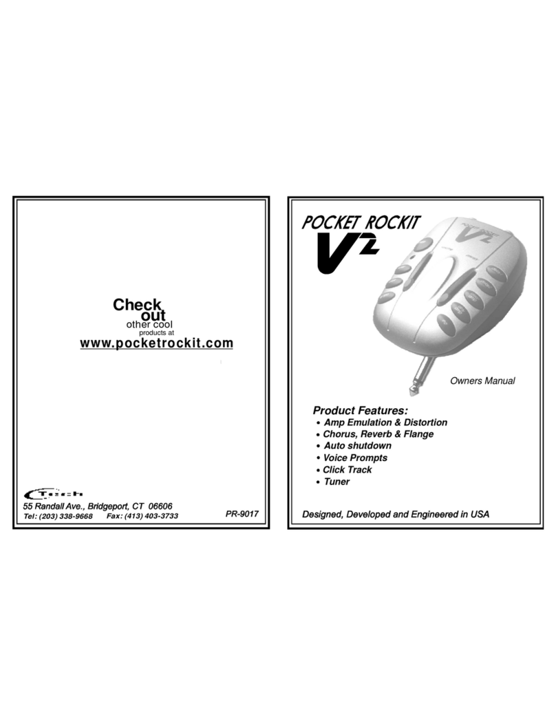 C-Tech Pocket Rockit V2 User manual