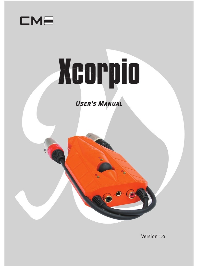 C-me Xcorpio user manual