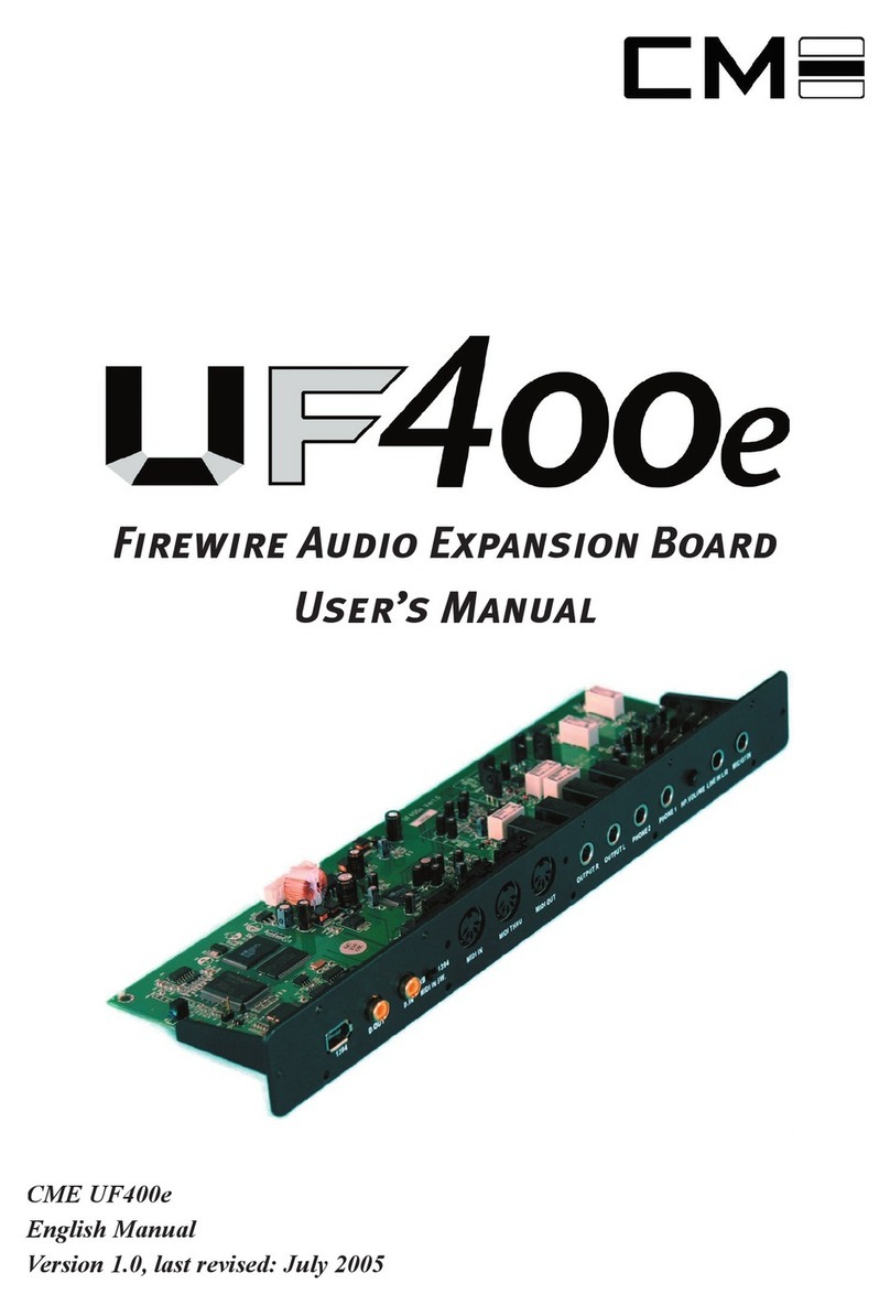 C-me UF400e user manual
