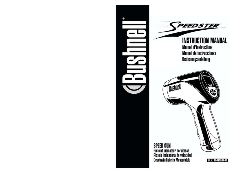 Bushnell Speedster 10-1907 User manual
