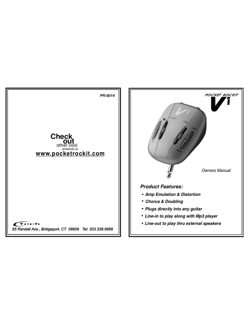 C-Tech Pocket Rockit V1 User manual