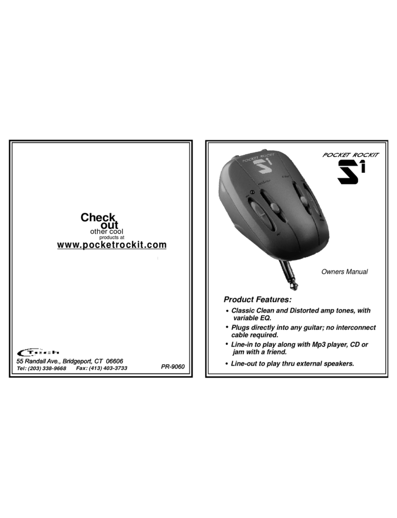 C-Tech Pocket Rockit S1 owner's manual