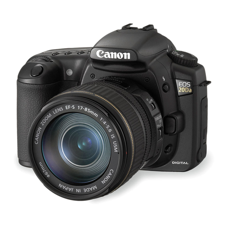 Canon EOS 20D Digital User manual